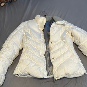 White Nike Puffer Jacket